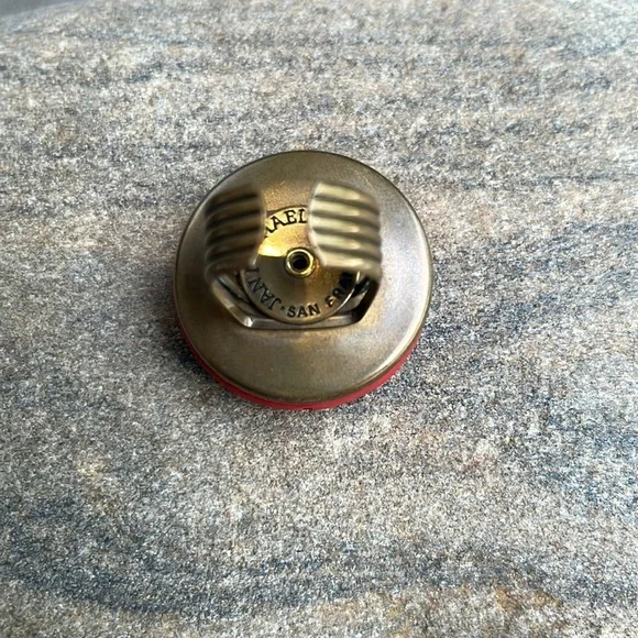 Vintage Jan Michaels Red Cinnabar Carved Jewelry Set - Picture 3 of 9